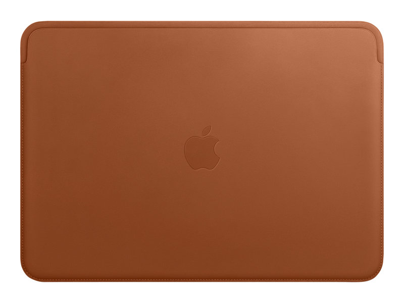 Läderfodral till MacBook Air och MacBook Pro 13 tum – sadelbrun