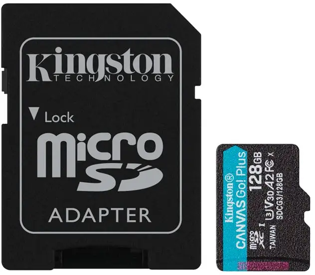 Kingston Canvas Go! Plus 128GB mikroSDXC UHS-I Class 10