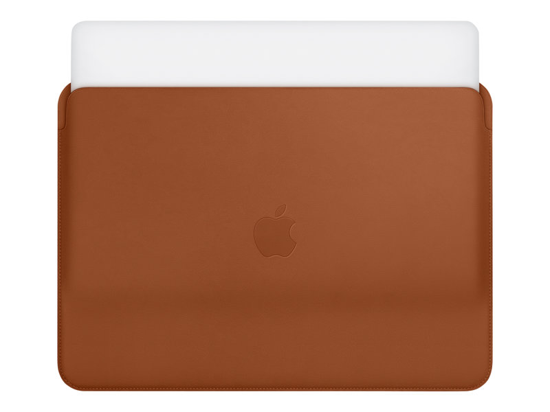 Läderfodral till MacBook Air och MacBook Pro 13 tum – sadelbrun