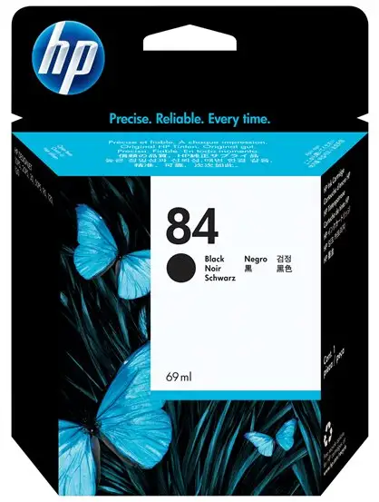 HP 84 - 69 ml - svart - original - DesignJet - bläckpatron
