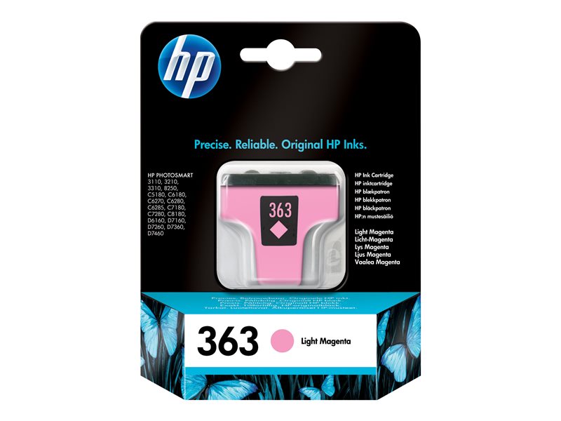 HP 363 - Ljus magenta - original - ljus magenta - bläckpatron