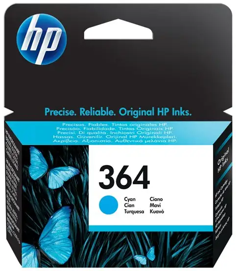 HP 364 - Cyan - original - blister - bläckpatron