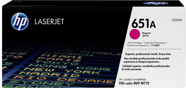 HP 651A - Magenta - original - LaserJet - tonerkassett