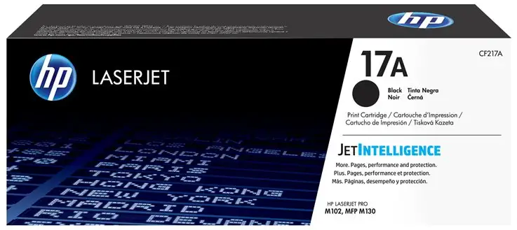 HP 17A - Svart - original - LaserJet - tonerkassett