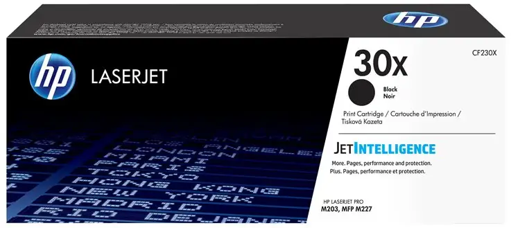 HP 30X - Svart - original - LaserJet - tonerkassett