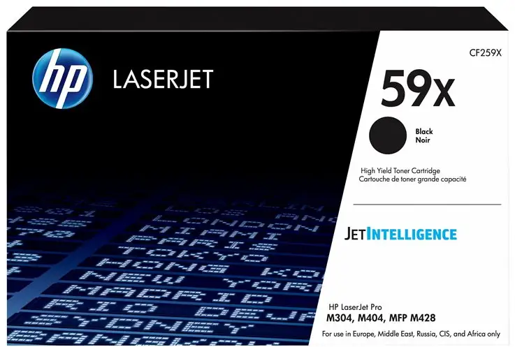 HP 59X - Lång livslängd - svart - original - LaserJet - tonerkassett