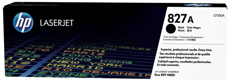 HP 827A - Svart - original - LaserJet - tonerkassett