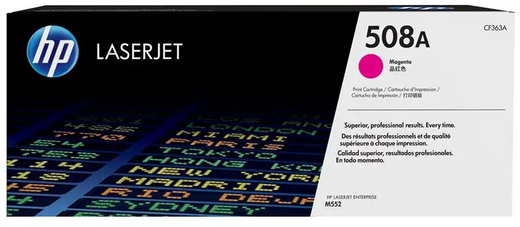 HP 508A - Magenta - original - LaserJet - tonerkassett