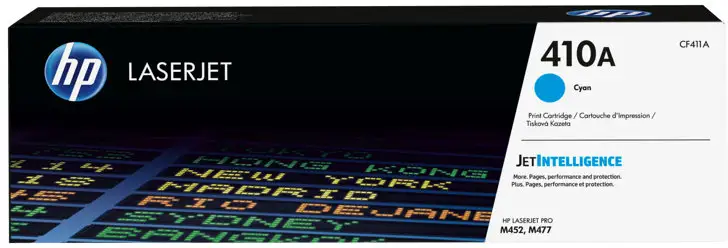 HP 410A - Cyan - original - LaserJet - tonerkassett