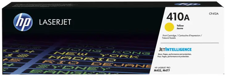 HP 410A - Gul - original - LaserJet - tonerkassett