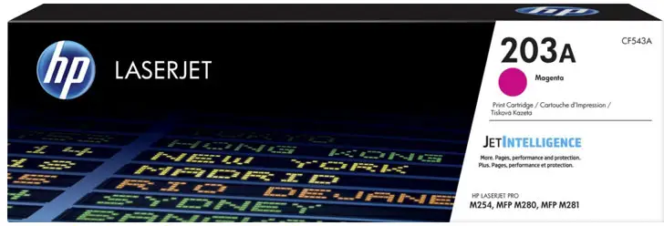 HP 203A - magenta original LaserJet tonerkassett (CF543A)