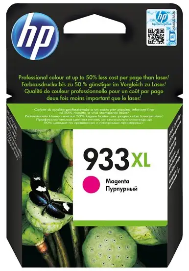 HP 933XL - Lång livslängd - magenta - original - bläckpatron