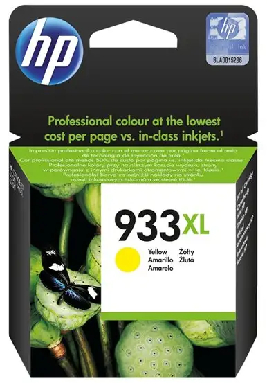 HP 933XL - Lång livslängd - gul - original - bläckpatron