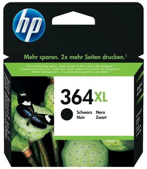 HP 364XL - Lång livslängd - svart - original - bläckpatron