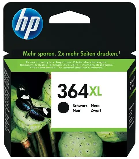 HP 364XL - Lång livslängd - svart - original - bläckpatron