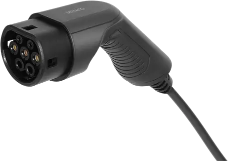 Deltaco e-Charge Schuko till Typ 2-laddkabel 5 m