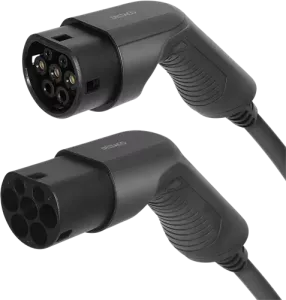 DELTACO e-Charge, cable type 2 - type 2, 3 phase, 16A, 3M