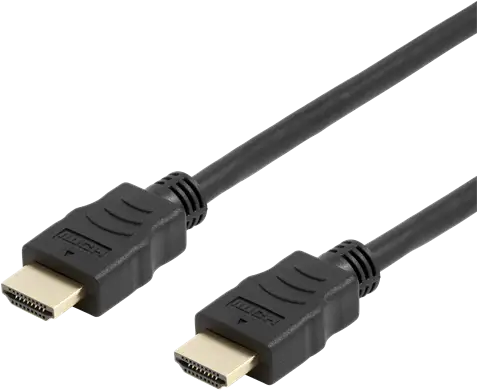 DELTACO flexibel HDMI-kabel, High Speed HDMI with Ethernet, 4K 2m