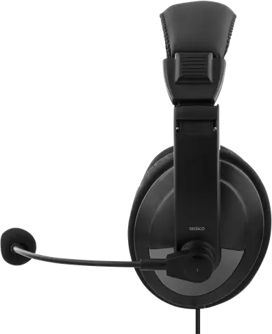 DELTACO USB stereo headset