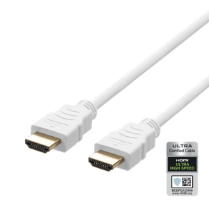 DELTACO Ultra High Speed HDMI-kabel, 2m, eARC