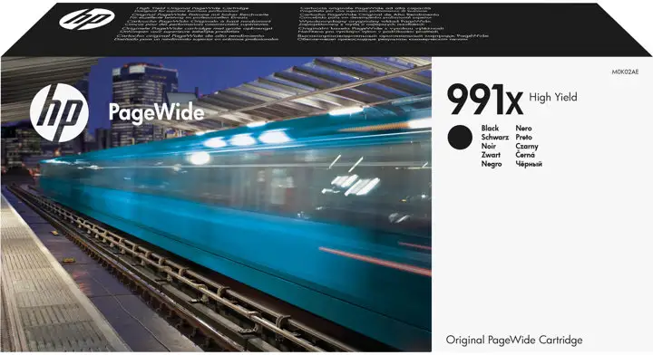 HP 991X - 375 ml - Lång livslängd - svart - original - PageWide - bläckpatron
