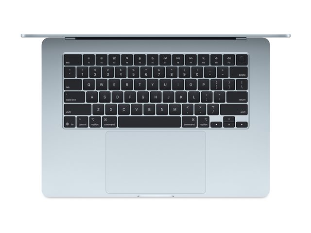 Apple MacBook Air 15,3" M4 - 10 CPU/10 GPU 16/256GB Himmelsblå 2025