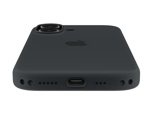 Apple iPhone 17 Silicone Case Black