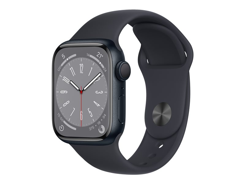 Apple Watch Series 8 GPS midnattsaluminium 41mm