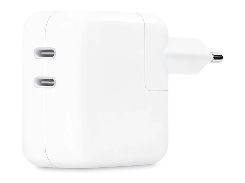 Apple strömadapter 2 x USB-C 35 Watt