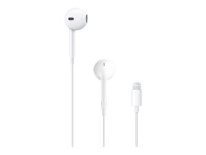 Apple EarPods Hörlurar med mikrofon öronknopp kabelansluten Lightning
