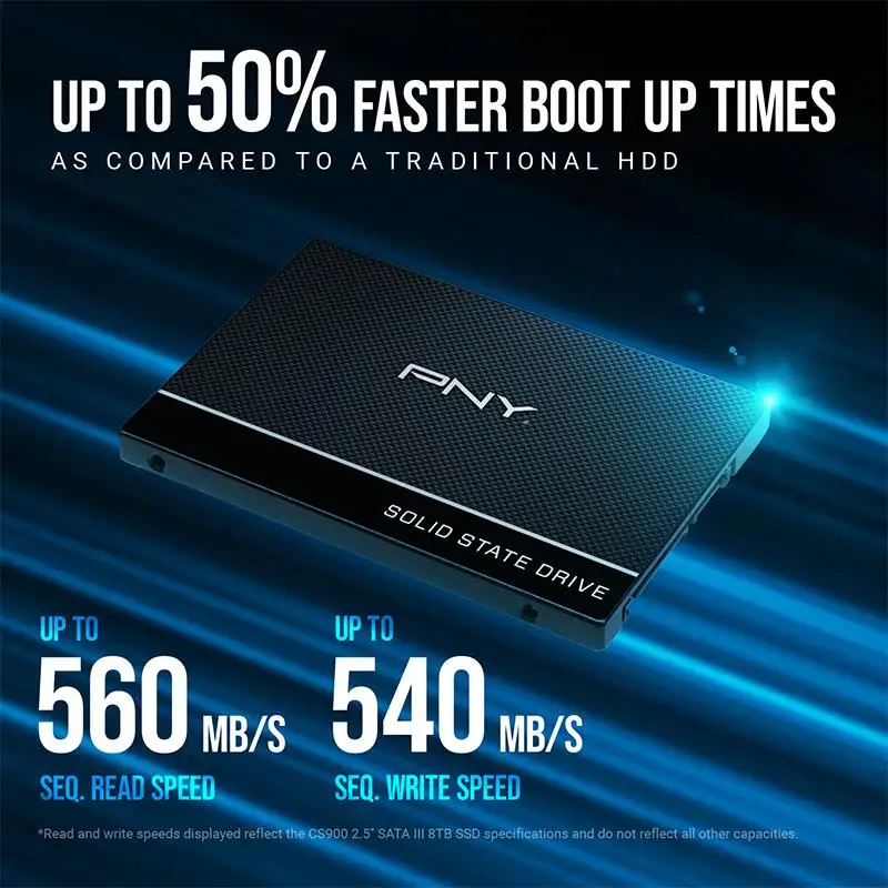 PNY CS900 SATA 500GB 2.5" SSD