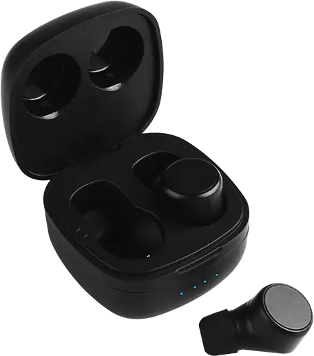 STREETZ TWS-1108 True Wireless In-Ear Hörlurar - Svart