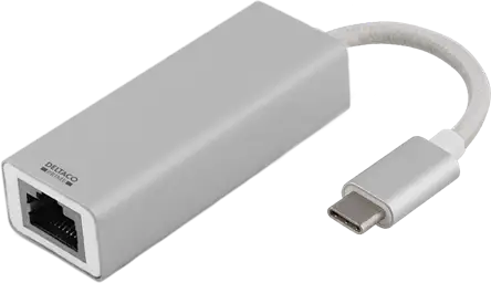 DELTACO PRIME USB-C nätverksadapter