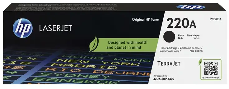 HP 220A - svart - original - LaserJet - tonerkassett (W2200A)