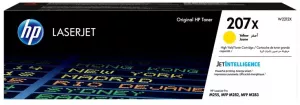 HP 207X gul original LaserJet-tonerkassett med hög kapacitet