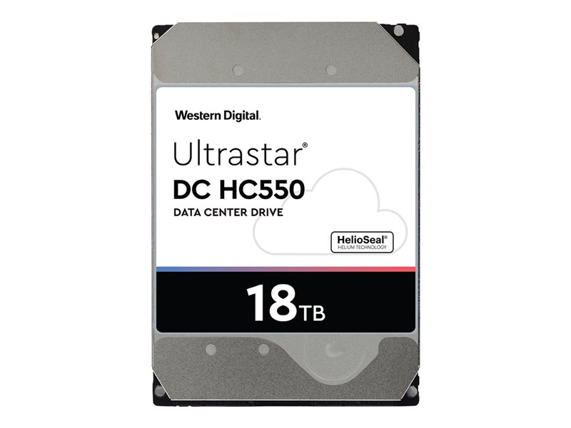 WD Ultrastar DC HC550 18TB 3.5" 7200rpm SATA-600