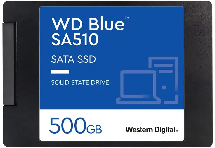 WD Blue SA510 WDS500G3B0A 500GB 2.5" SATA 6Gb/s