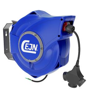 Kabelvinda 17m 10amp 3-vägs Schuko