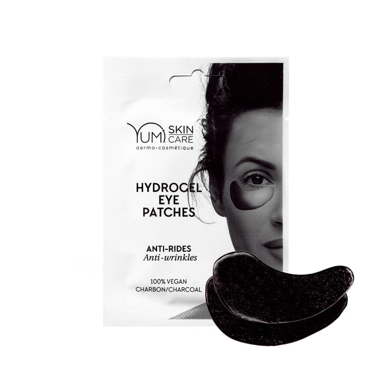 Charcoal anti-aging  hydrogel patches