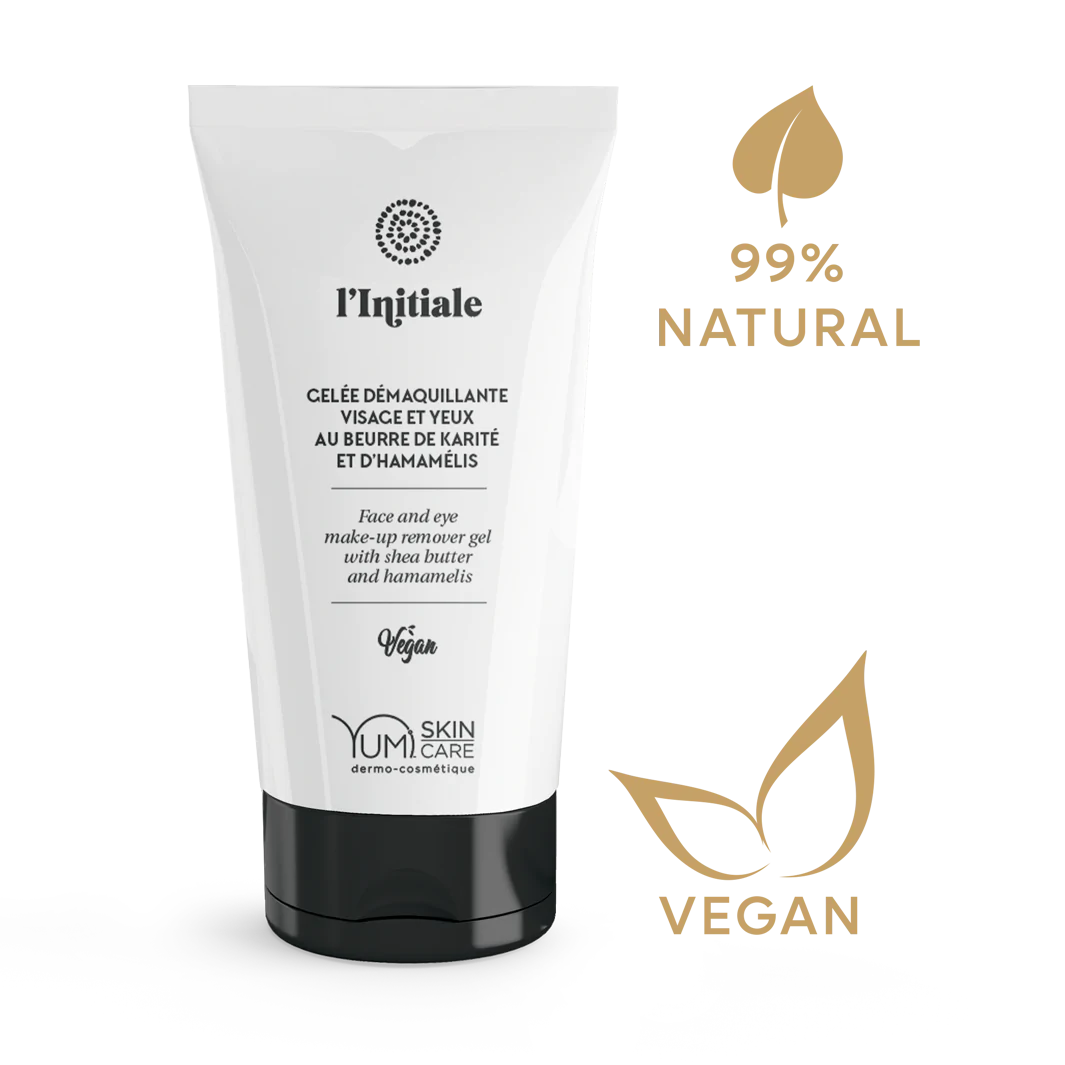 Cleansing: face and eye make-up remover gel with Shea Butter and Hamamelis, 100ml