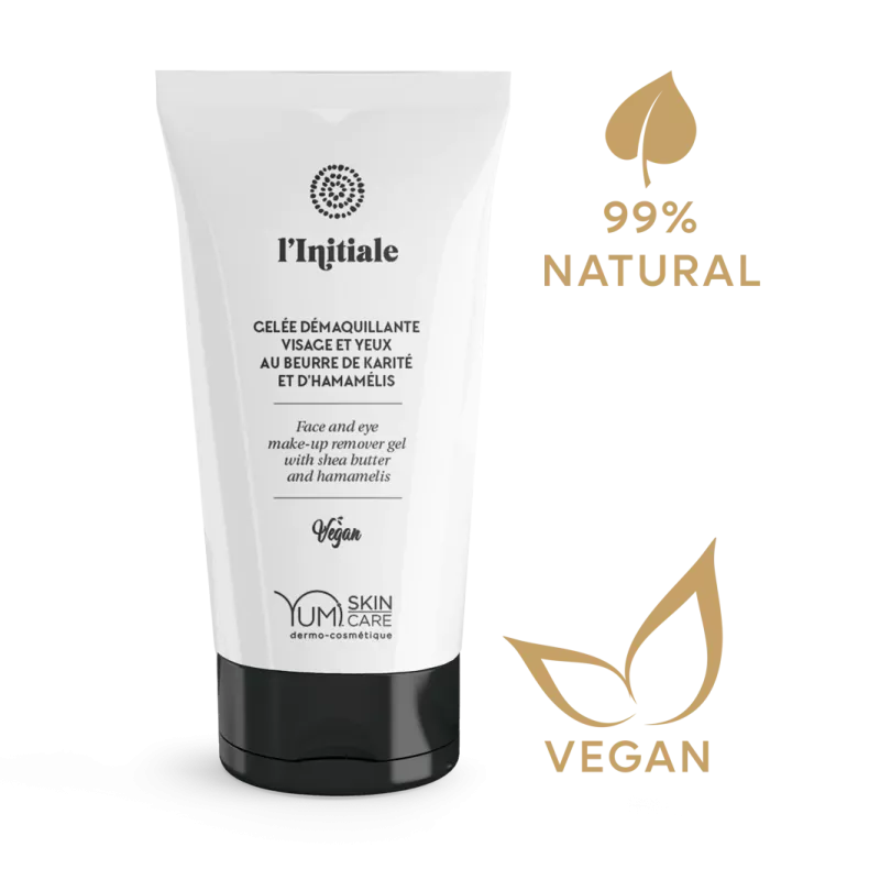 Cleansing: face and eye make-up remover gel with Shea Butter and Hamamelis, 100ml