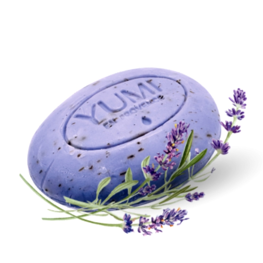 Naturlig tvål för ansikte och kropp med lavendel, 100 g