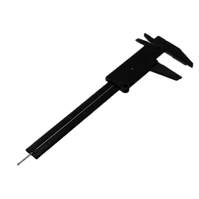 Mätverktyg till ögonbryn, svart, 1 st