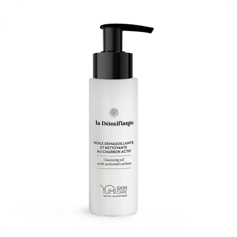 Cleansing oil with activated carbon, 100ml