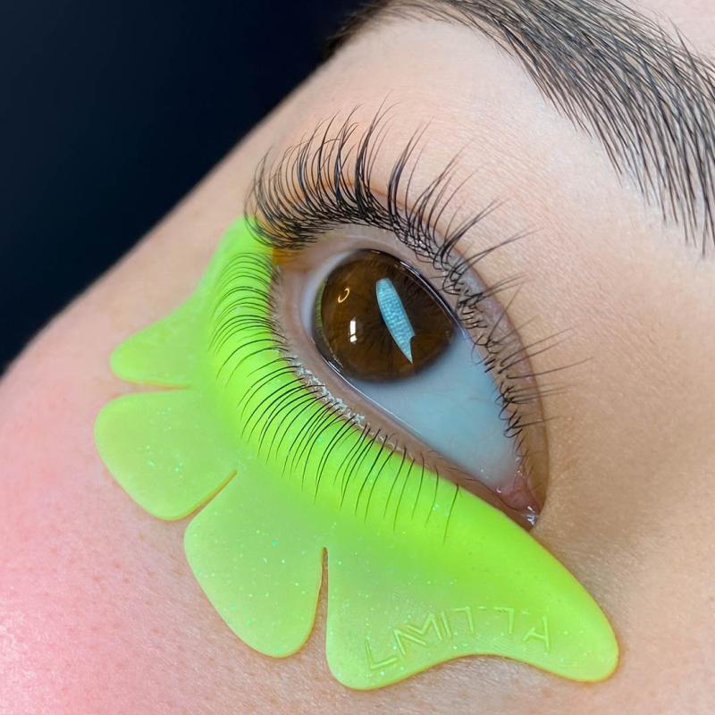 LAMITTA MARIPOSA, patches & spolar för underfransar, green