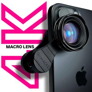 GritMACRO 4K – Professionell makrolins för mobil