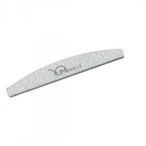 HALF-MOON NAIL FILE, ZEBRA - 100/100 GRIT 1 st