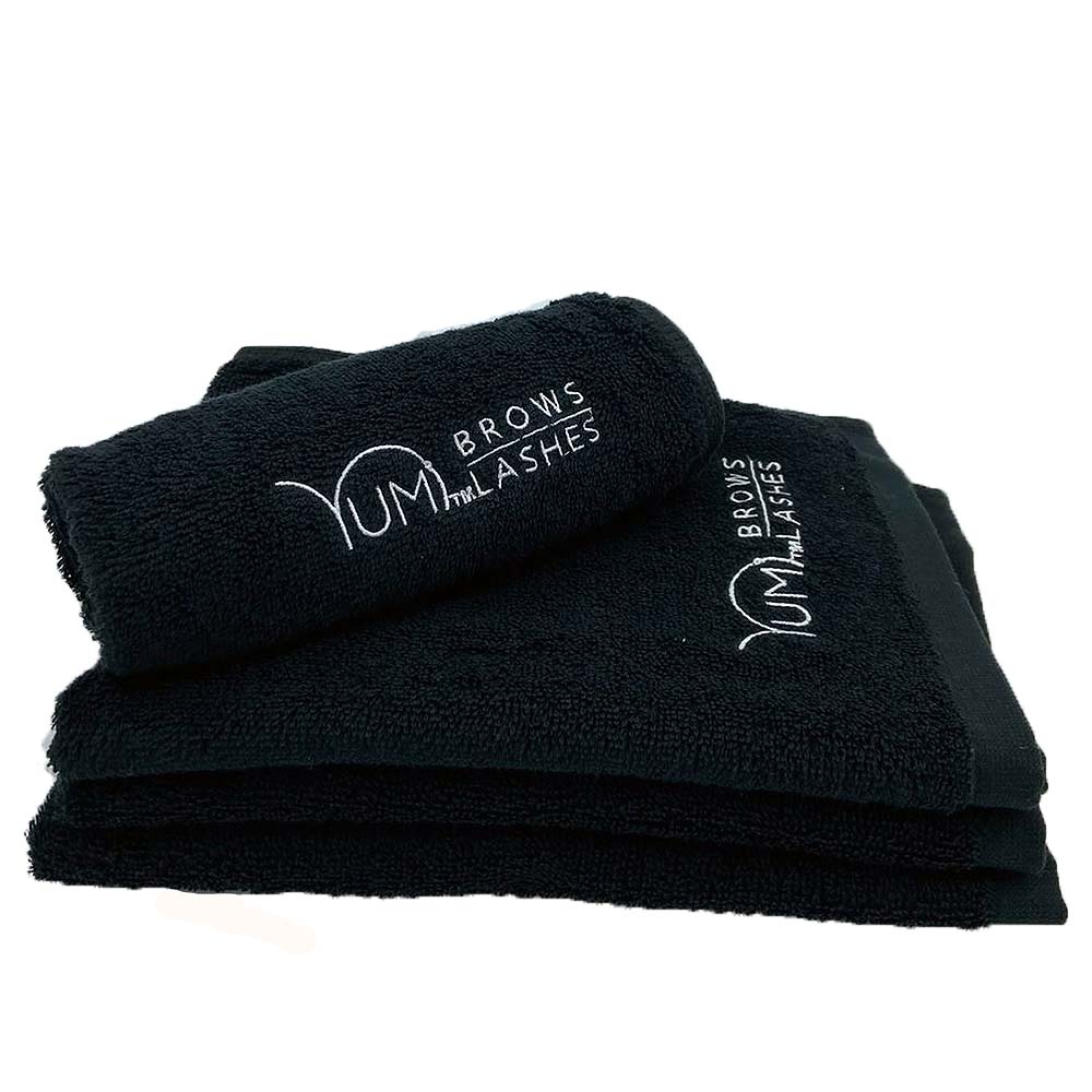Deluxe handduk, svart, 450 g/m²