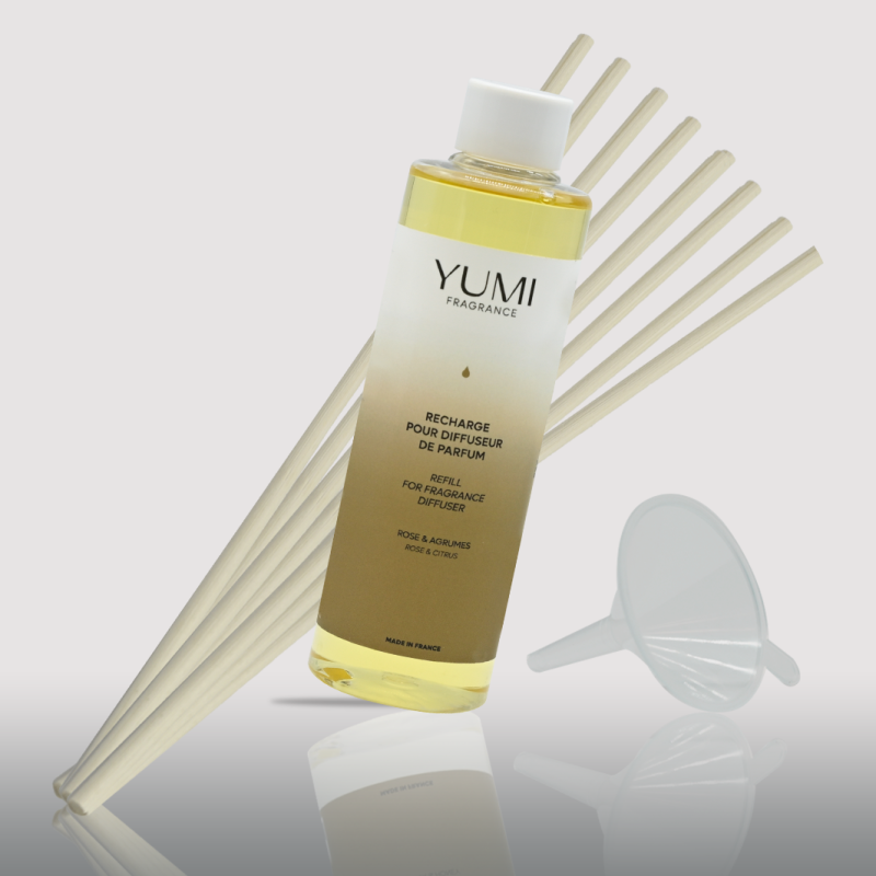 Refill till doftspridare– Rose & Citrus fruits– 200 ml
