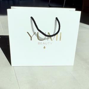 Yumi small paperbag, vit